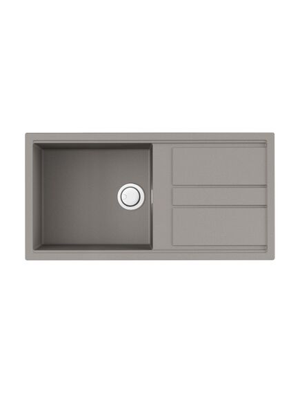 Купить Кухонная мойка Omoikiri Kitagawa 100-GR Artceramic/leningrad grey   (4993788) по цене 67588 руб., в Санкт-Петебруге в интернет магазине 100-Систем, а также дургие товары Omoikiri из раздела Накладные мойки и Кухонные мойки
