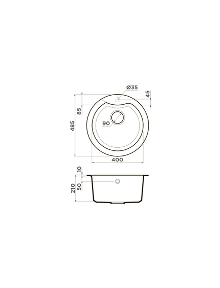 Купить Кухонная мойка Omoikiri Yasugata 48R-GR 4993547 Leningrad Grey (4993547) по цене 18688 руб., в Санкт-Петебруге в интернет магазине 100-Систем, а также дургие товары Omoikiri из раздела Накладные мойки и Кухонные мойки
