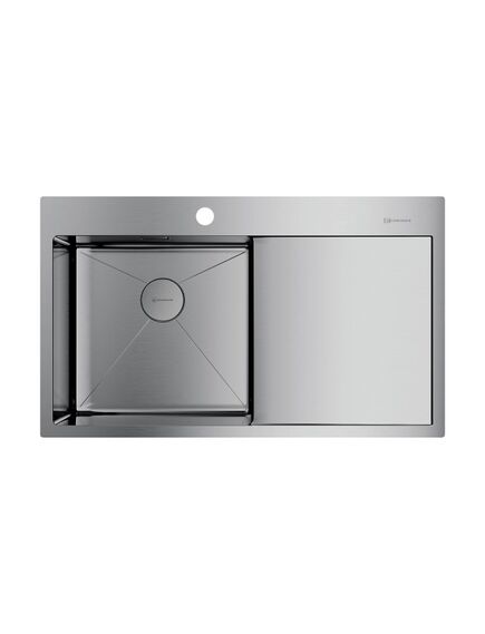 Купить Кухонная мойка Omoikiri Akisame 86-IN-L (4993760) по цене 59388 руб., в Санкт-Петебруге в интернет магазине 100-Систем, а также дургие товары Omoikiri из раздела Накладные мойки и Кухонные мойки
