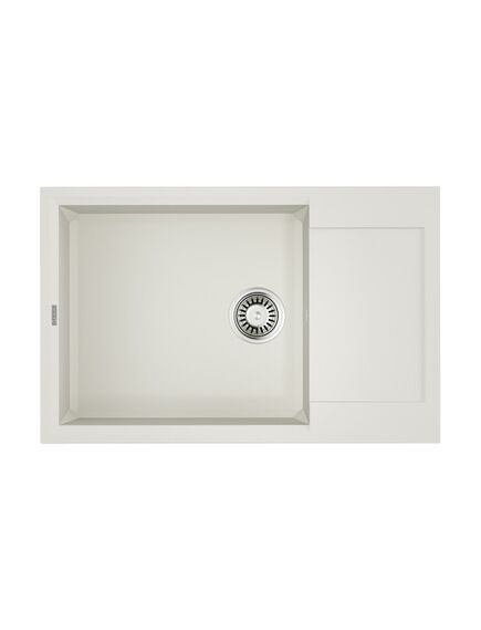Купить Кухонная мойка Omoikiri Sakaime 78-LB-WH 4993903 Белая (4993903) по цене 37188 руб., в Санкт-Петебруге в интернет магазине 100-Систем, а также дургие товары Omoikiri из раздела Накладные мойки и Кухонные мойки