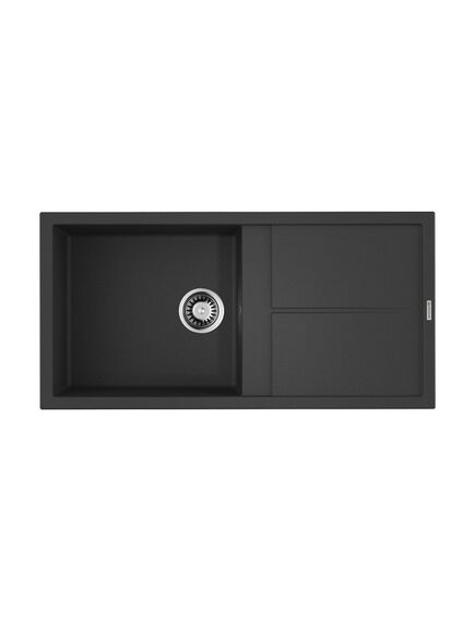 Купить Кухонная мойка Omoikiri Sumi 100-BL (4993654) по цене 39788 руб., в Санкт-Петебруге в интернет магазине 100-Систем, а также дургие товары Omoikiri из раздела Накладные мойки и Кухонные мойки