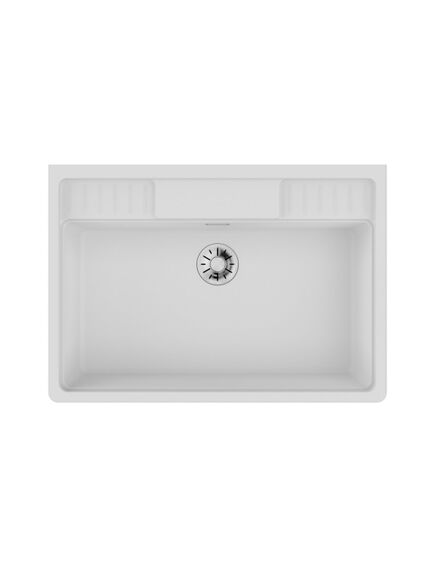 Купить Кухонная мойка Kinokawa 90-WH Artceramic/белый (4993853) по цене 109188 руб., в Санкт-Петебруге в интернет магазине 100-Систем, а также дургие товары Omoikiri из раздела Накладные мойки и Кухонные мойки