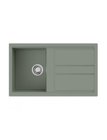 Купить Кухонная мойка Omoikiri Kitagawa 86-WG Artceramic/wind green (4993250) по цене 70888 руб., в Санкт-Петебруге в интернет магазине 100-Систем, а также дургие товары Omoikiri из раздела Накладные мойки и Кухонные мойки