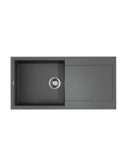 Купить Кухонная мойка Omoikiri Sakaime 100-GR Tetogranit/leningrad grey (4993561) по цене 41788 руб., в Санкт-Петебруге в интернет магазине 100-Систем, а также дургие товары Omoikiri из раздела Накладные мойки и Кухонные мойки