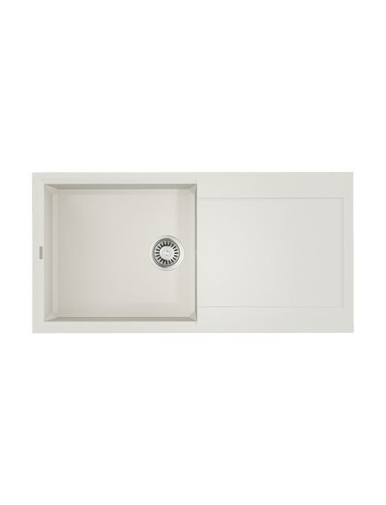 Купить Кухонная мойка Omoikiri Sakaime 100-WH Tetogranit/белый (4993887) по цене 41788 руб., в Санкт-Петебруге в интернет магазине 100-Систем, а также дургие товары Omoikiri из раздела Накладные мойки и Кухонные мойки