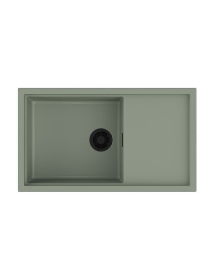 Купить Кухонная мойка Sintesi 86-WG Artceramic/wind green (4997133) по цене 69788 руб., в Санкт-Петебруге в интернет магазине 100-Систем, а также дургие товары Omoikiri из раздела Накладные мойки и Кухонные мойки