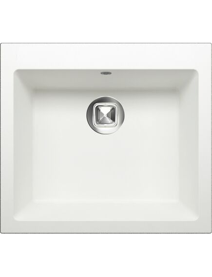 Купить Кухонная каменная мойка TOLERO Classic R-111 белая (765698) по цене 9800 руб., в Санкт-Петебруге в интернет магазине 100-Систем, а также дургие товары TOLERO из раздела Накладные мойки и Кухонные мойки