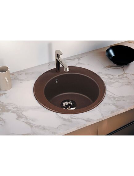 Купить Кухонная каменная мойка TOLERO Classic R-108 серая металлик (825057) по цене 7500 руб., в Санкт-Петебруге в интернет магазине 100-Систем, а также дургие товары TOLERO из раздела Накладные мойки и Кухонные мойки