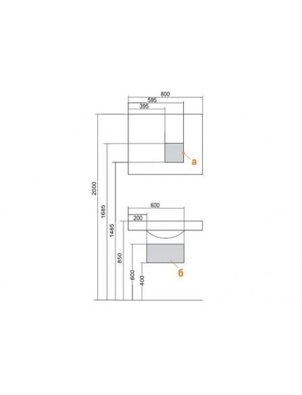Купить Зеркало с полками Акватон Отель 80 (1A1013K0OT010) (1a1013k0ot010) по цене 16253.4 руб., в Санкт-Петебруге в интернет магазине 100-Систем, а также дургие товары AQUATON из раздела Зеркала и Мебель для ванной комнаты