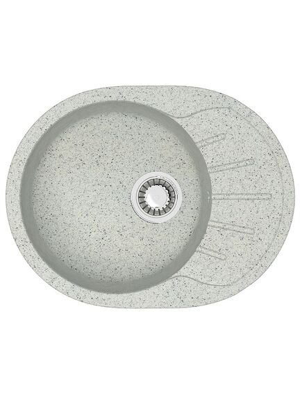 Купить AZARIO кухонная мойка Light (575х440х215) Светло серый  (cs00079923) по цене 5176.5 руб., в Санкт-Петебруге в интернет магазине 100-Систем, а также дургие товары Azario из раздела Накладные мойки и Кухонные мойки