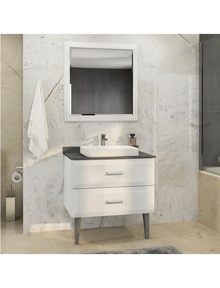 Купить COMFORTY. Зеркало "Империя-80" белый глянец (00004143507) по цене 12760 руб., в Санкт-Петебруге в интернет магазине 100-Систем, а также дургие товары COMFORTY из раздела Зеркала и Мебель для ванной комнаты