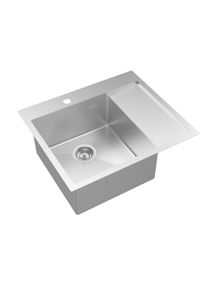 Купить Мойка, нерж. сталь, сатин, чаша слева, 590*510, Haze, IDDIS, HAZ59SLi77 (haz59sli77) по цене 34190 руб., в Санкт-Петебруге в интернет магазине 100-Систем, а также дургие товары IDDIS из раздела Накладные мойки и Кухонные мойки