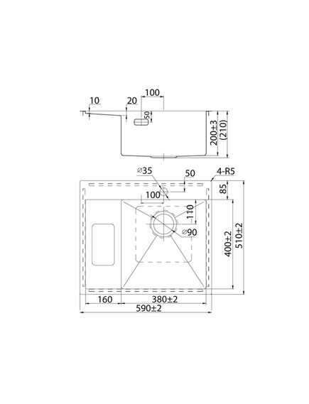 Купить Мойка, нерж. сталь, сатин, чаша справа, 590*510, Haze, IDDIS, HAZ59SRi77 (haz59sri77) по цене 34190 руб., в Санкт-Петебруге в интернет магазине 100-Систем, а также дургие товары IDDIS из раздела Накладные мойки и Кухонные мойки