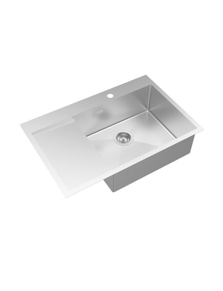 Купить Мойка, нерж. сталь, сатин, чаша справа, 780*510, Haze, IDDIS, HAZ78SRi77 (haz78sri77) по цене 38490 руб., в Санкт-Петебруге в интернет магазине 100-Систем, а также дургие товары IDDIS из раздела Накладные мойки и Кухонные мойки