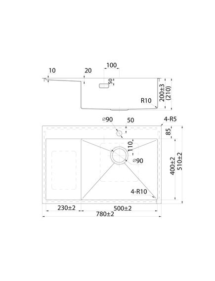 Купить Мойка, нерж. сталь, сатин, чаша справа, 780*510, Haze, IDDIS, HAZ78SRi77 (haz78sri77) по цене 38490 руб., в Санкт-Петебруге в интернет магазине 100-Систем, а также дургие товары IDDIS из раздела Накладные мойки и Кухонные мойки