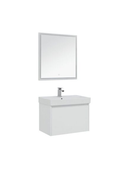 Купить Мебель для ванной Aquanet Nova Lite 75 белый (1 ящик) (242296) по цене 65123 руб., в Санкт-Петебруге в интернет магазине 100-Систем, а также дургие товары AQUANET из раздела Готовые решения для ванной комнаты и Мебель для ванной комнаты