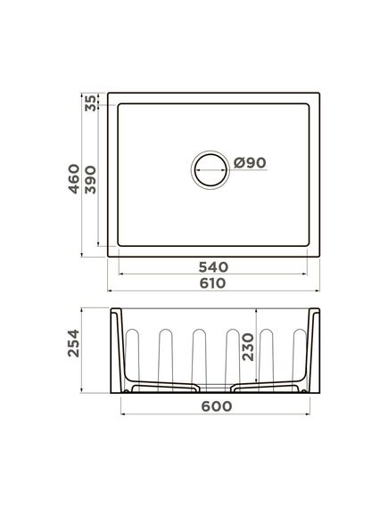 Купить Кухонная мойка Omoikiri Mikura 61-TO Matt Natceramic/toscana (4911258) по цене 115188 руб., в Санкт-Петебруге в интернет магазине 100-Систем, а также дургие товары Omoikiri из раздела Фронтальные мойки и Кухонные мойки