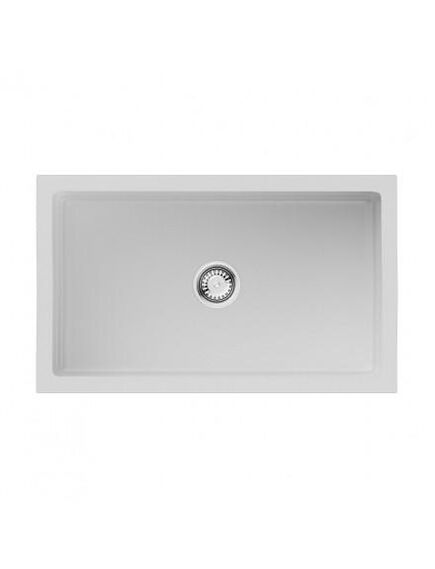Купить Кухонная мойка Omoikiri Mikura 76-WH Glossy Natceramic/белый (4993258) по цене 87588 руб., в Санкт-Петебруге в интернет магазине 100-Систем, а также дургие товары Omoikiri из раздела Фронтальные мойки и Кухонные мойки