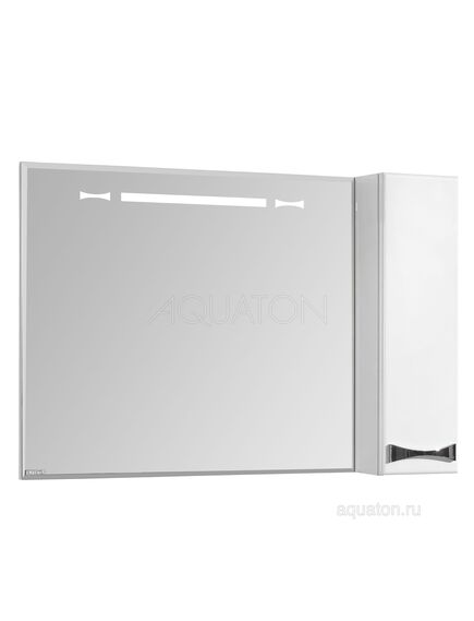 Купить Зеркало AQUATON Диор 100 правое 1A167902DR01R (1a167902dr01r) по цене 14409.7 руб., в Санкт-Петебруге в интернет магазине 100-Систем, а также дургие товары AQUATON из раздела Зеркала и Мебель для ванной комнаты