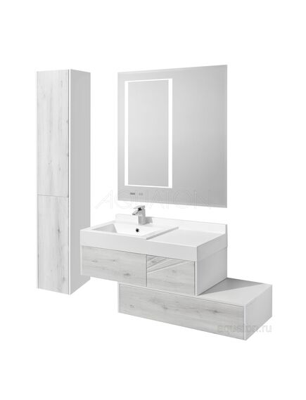 Купить Зеркало AQUATON Сакура 100 1A235102SKW80 (1a235102skw80) по цене 26769.7 руб., в Санкт-Петебруге в интернет магазине 100-Систем, а также дургие товары AQUATON из раздела Зеркала и Мебель для ванной комнаты
