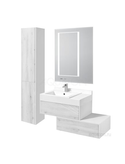 Купить Зеркало AQUATON Сакура 80 1A236502SKW80 (1a236502skw80) по цене 23679.7 руб., в Санкт-Петебруге в интернет магазине 100-Систем, а также дургие товары AQUATON из раздела Зеркала и Мебель для ванной комнаты