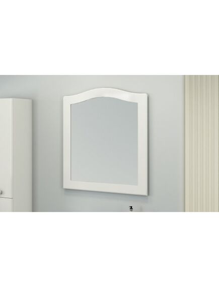 Купить Comforty. Зеркало "Монако-80" белый глянец (00003129893cf) по цене 11440 руб., в Санкт-Петебруге в интернет магазине 100-Систем, а также дургие товары COMFORTY из раздела Зеркала и Мебель для ванной комнаты