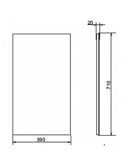 Купить Comforty. Зеркало "Асти-40" дуб темно-коричневый (00-00001222cf) по цене 4510 руб., в Санкт-Петебруге в интернет магазине 100-Систем, а также дургие товары COMFORTY из раздела Зеркала и Мебель для ванной комнаты