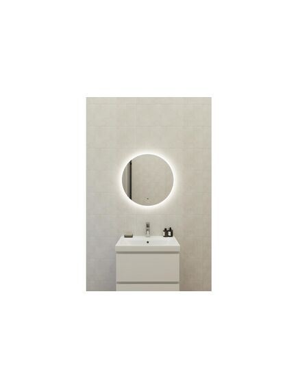 Купить Зеркало ECLIPSE Fusion 62x62 с подсветкой круглое (64809) по цене 8990 руб., в Санкт-Петебруге в интернет магазине 100-Систем, а также дургие товары CERSANIT из раздела Зеркала и Мебель для ванной комнаты