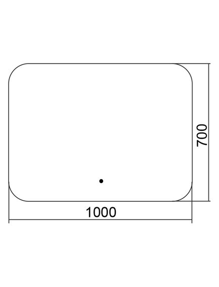 Купить Зеркало для ванной Azario Alone Raggio 100 CS00078966 (cs00078966) по цене 8540 руб., в Санкт-Петебруге в интернет магазине 100-Систем, а также дургие товары Azario из раздела Зеркала и Мебель для ванной комнаты