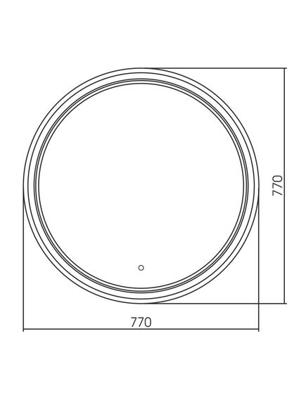Купить Зеркало для ванной Azario Lima 77 LED-00002526 (led-00002526) по цене 8050 руб., в Санкт-Петебруге в интернет магазине 100-Систем, а также дургие товары Azario из раздела Зеркала и Мебель для ванной комнаты