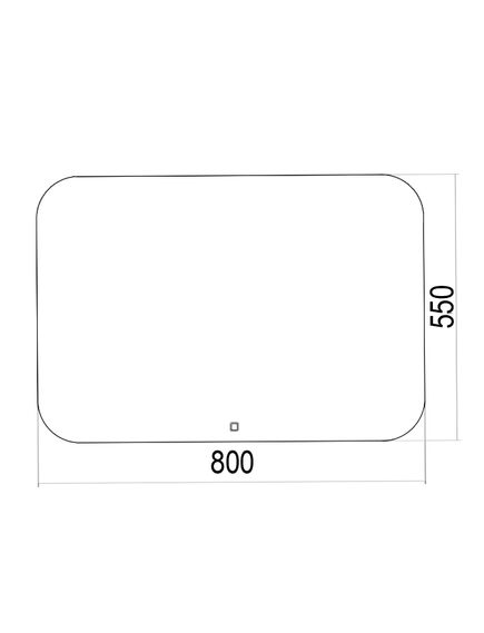 Купить Зеркало для ванной Azario Паллада 80 LED-00002243 (led-00002243) по цене 10320 руб., в Санкт-Петебруге в интернет магазине 100-Систем, а также дургие товары Azario из раздела Зеркала и Мебель для ванной комнаты