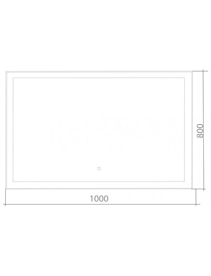 Купить Зеркало для ванной Azario Сантана 100 LED-00002295 (led-00002295) по цене 13500 руб., в Санкт-Петебруге в интернет магазине 100-Систем, а также дургие товары Azario из раздела Зеркала и Мебель для ванной комнаты