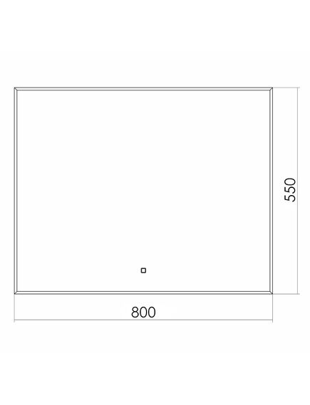 Купить Зеркало для ванной Azario Алмина 80 LED-00002256 (led-00002256) по цене 7770 руб., в Санкт-Петебруге в интернет магазине 100-Систем, а также дургие товары Azario из раздела Зеркала и Мебель для ванной комнаты
