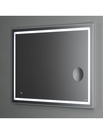 Купить M91AMOX1003WG Универсальное зеркало с контурной Led-подсветкой, часами и косметическим зеркалом 100  (m91amox1003wg) по цене 14690 руб., в Санкт-Петебруге в интернет магазине 100-Систем, а также дургие товары AM.PM из раздела Зеркала и Мебель для ванной комнаты