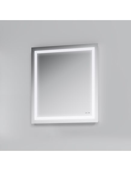 Купить M91AMOX0651WG Универсальное зеркало настенное с контурной LED-подсветкой, 65 см (m91amox0651wg) по цене 9290 руб., в Санкт-Петебруге в интернет магазине 100-Систем, а также дургие товары AM.PM из раздела Зеркала и Мебель для ванной комнаты