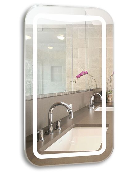 Купить Зеркало для ванной Azario Турин 40 LED00002501 (led-00002501) по цене 8405 руб., в Санкт-Петебруге в интернет магазине 100-Систем, а также дургие товары Azario из раздела Зеркала и Мебель для ванной комнаты