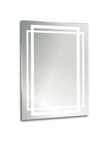 Купить Зеркало Aquanika Quadro AQQ6080RU05 600х800 мм сенсорный выключатель (aqq6080ru05) по цене 7700.15 руб., в Санкт-Петебруге в интернет магазине 100-Систем, а также дургие товары  из раздела Зеркала и Мебель для ванной комнаты