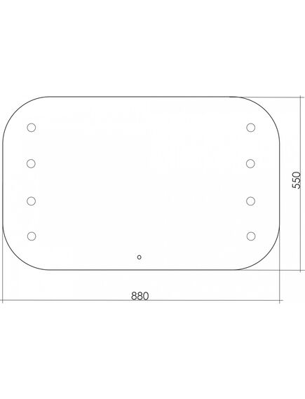 Купить Зеркало для ванной Azario Tony 80 LED00002479 (led-00002479) по цене 13247 руб., в Санкт-Петебруге в интернет магазине 100-Систем, а также дургие товары Azario из раздела Зеркала и Мебель для ванной комнаты
