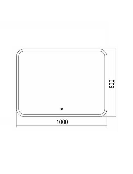 Купить Зеркало для ванной Azario Стив New 100 LED-00002376 (led-00002376) по цене 25356 руб., в Санкт-Петебруге в интернет магазине 100-Систем, а также дургие товары Azario из раздела Зеркала и Мебель для ванной комнаты