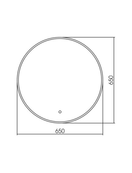 Купить Зеркало для ванной Azario Плаза D650 LED-00002336 (led-00002336) по цене 12900 руб., в Санкт-Петебруге в интернет магазине 100-Систем, а также дургие товары Azario из раздела Зеркала и Мебель для ванной комнаты