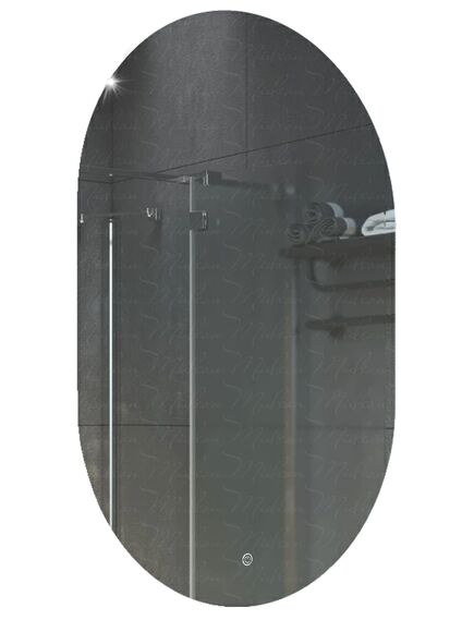 Купить Зеркало для ванной Azario Alone Arco 60 CS00078967 (cs00078967) по цене 8039 руб., в Санкт-Петебруге в интернет магазине 100-Систем, а также дургие товары Azario из раздела Зеркала и Мебель для ванной комнаты