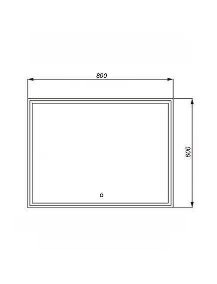 Купить Зеркало для ванной Azario Classico Quadrato 80 CS00078950 (cs00078950) по цене 7676 руб., в Санкт-Петебруге в интернет магазине 100-Систем, а также дургие товары Azario из раздела Зеркала и Мебель для ванной комнаты