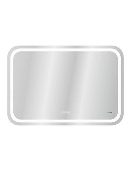 Купить Зеркало LED 050 design pro 80x55 с подсветкой хол. тепл. cвет часы с антизапотеванием прямоугольное (kn-lu-led050*80-p-os) по цене 10990 руб., в Санкт-Петебруге в интернет магазине 100-Систем, а также дургие товары CERSANIT из раздела Зеркала и Мебель для ванной комнаты