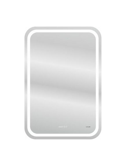 Купить Зеркало LED 051 design pro 55x80 с подсветкой bluetooth с антизапотеванием прямоугольное (kn-lu-led051*55-p-os) по цене 16990 руб., в Санкт-Петебруге в интернет магазине 100-Систем, а также дургие товары CERSANIT из раздела Зеркала и Мебель для ванной комнаты