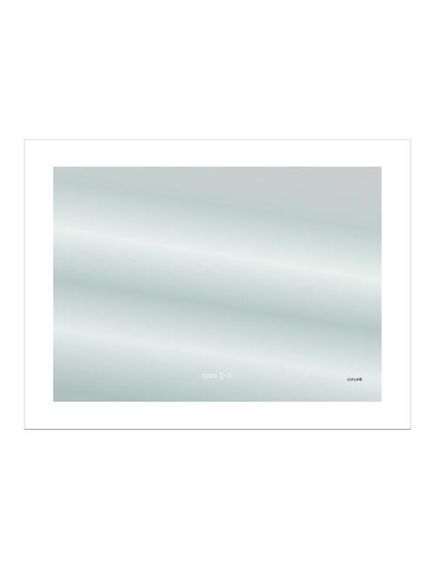 Купить Зеркало LED 060 design pro 80x60 с подсветкой часы с антизапотеванием прямоугольное (kn-lu-led060*80-p-os) по цене 12590 руб., в Санкт-Петебруге в интернет магазине 100-Систем, а также дургие товары CERSANIT из раздела Зеркала и Мебель для ванной комнаты