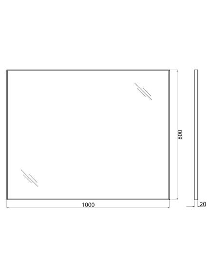 Купить Зеркало BelBagno SPC-AL-1000-800 Nero (spc-al-1000-800 nero) по цене 9200 руб., в Санкт-Петебруге в интернет магазине 100-Систем, а также дургие товары BelBagno из раздела Зеркала и Мебель для ванной комнаты