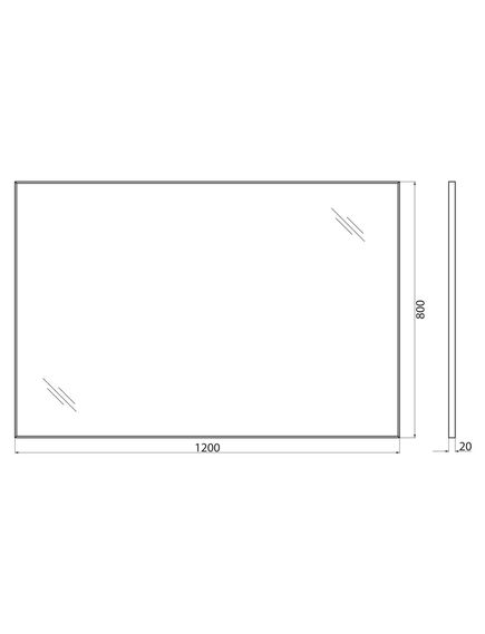 Купить Зеркало BelBagno SPC-AL-1200-800 (spc-al-1200-800) по цене 9400 руб., в Санкт-Петебруге в интернет магазине 100-Систем, а также дургие товары BelBagno из раздела Зеркала и Мебель для ванной комнаты