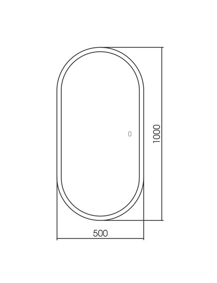 Купить Зеркало ABBER Kontur AG6303S-1.0 с подсветкой, сенсорный выключатель, диммер (ag6303s-1.0) по цене 14200 руб., в Санкт-Петебруге в интернет магазине 100-Систем, а также дургие товары ABBER из раздела Зеркала и Мебель для ванной комнаты