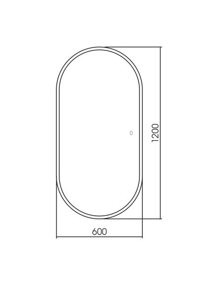 Купить Зеркало ABBER Kontur AG6303SL-1.2 с подсветкой, сенсорный выключатель, диммер (ag6303sl-1.2) по цене 12700 руб., в Санкт-Петебруге в интернет магазине 100-Систем, а также дургие товары ABBER из раздела Зеркала и Мебель для ванной комнаты