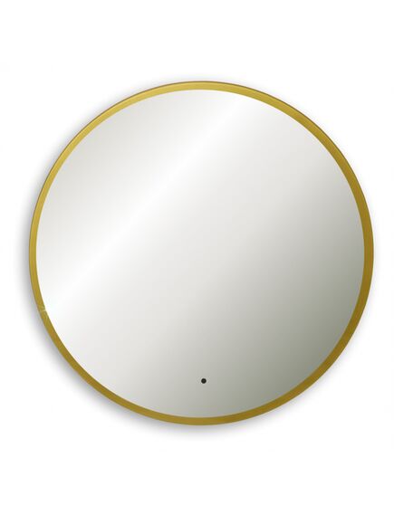 Купить Зеркало ABBER Mond AG6204SCGL-1.0 с подсветкой, бесконтактный выключатель, диммер, золото (ag6204scgl-1.0) по цене 19500 руб., в Санкт-Петебруге в интернет магазине 100-Систем, а также дургие товары ABBER из раздела Зеркала и Мебель для ванной комнаты